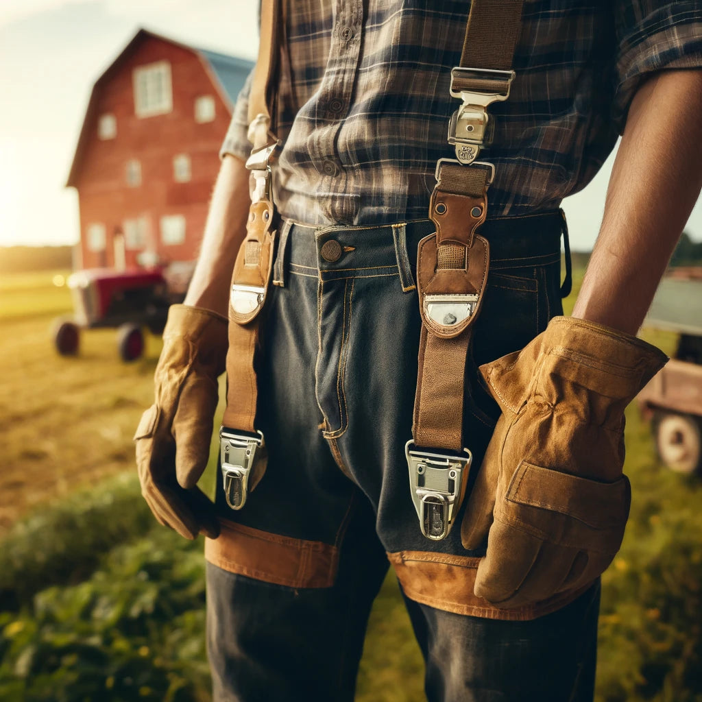 What Are Farm Suspenders? A Durable Tool for Hard Work – Holdup-Suspender -Company