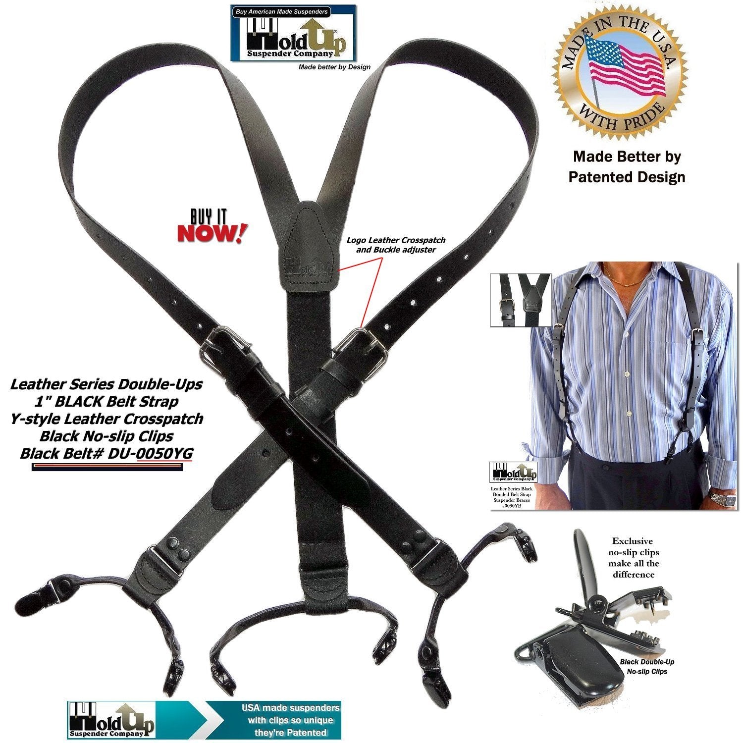 Belt Alternatives: Side Tabs & Suspender Buttons