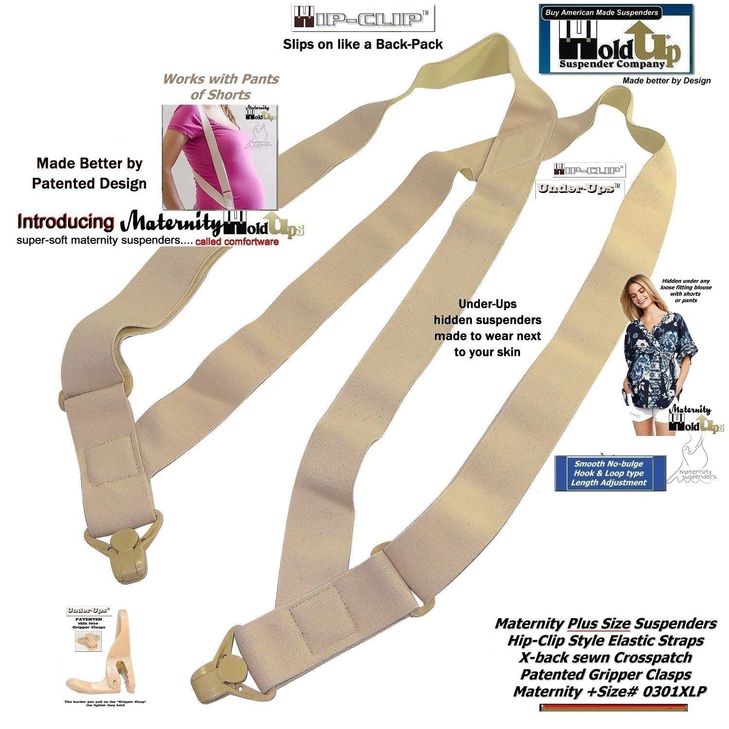 Buy NoSaggs Hidden Belt Pant Suspender at Amazonin